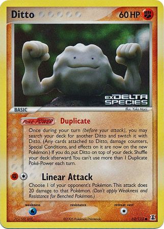 Ditto (62/113) (Stamped) [EX: Delta Species] | Rock City Comics