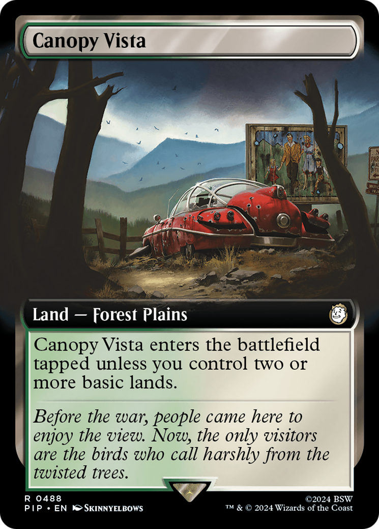 Canopy Vista (Extended Art) [Fallout] | Rock City Comics