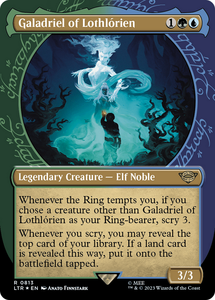 Galadriel of Lothlorien (Showcase) (Surge Foil) [The Lord of the Rings: Tales of Middle-Earth] | Rock City Comics