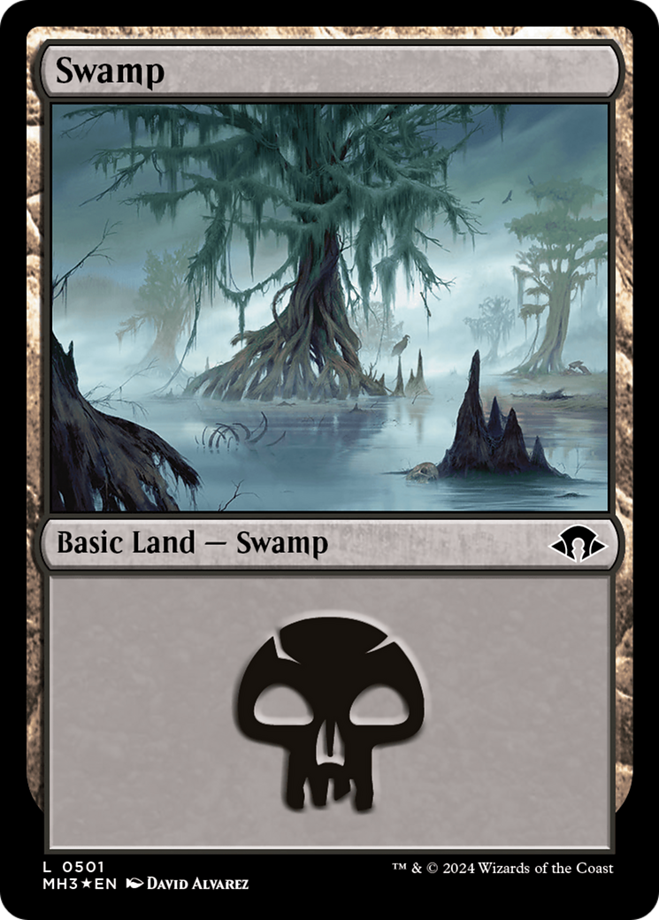 Swamp (0501) (Ripple Foil) [Modern Horizons 3] | Rock City Comics