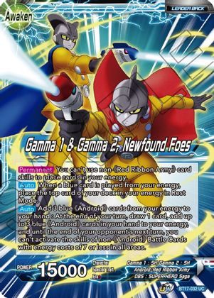 Gamma 1 & Gamma 2 // Gamma 1 & Gamma 2, Newfound Foes (BT17-032) [Ultimate Squad] | Rock City Comics