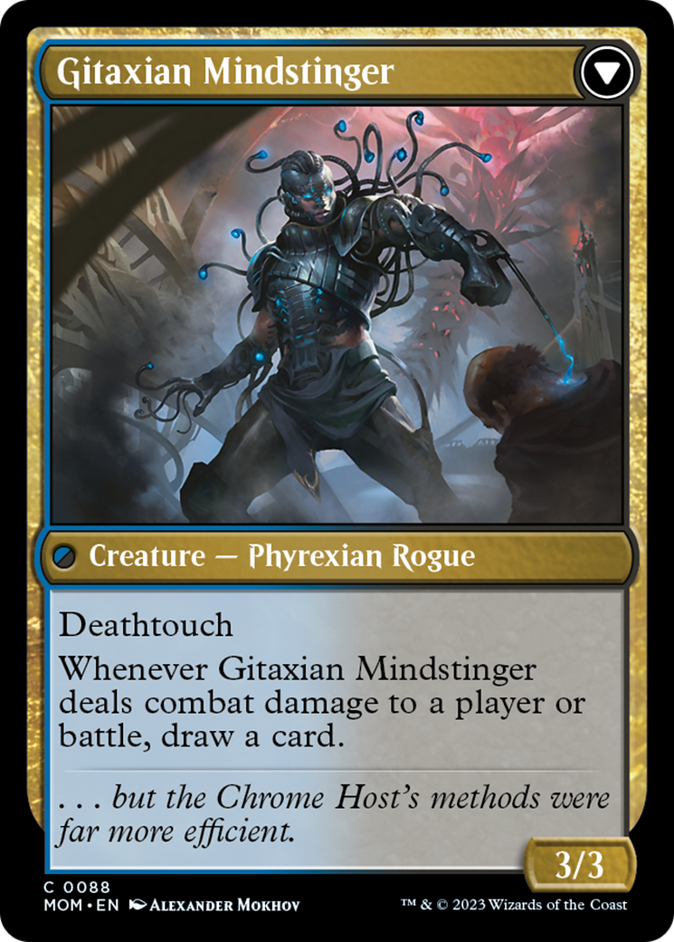 Aetherblade Agent // Gitaxian Mindstinger [March of the Machine] | Rock City Comics