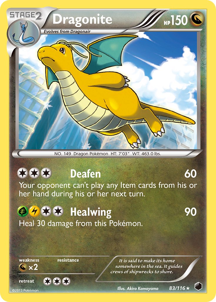 Dragonite (83/116) (Cosmos Holo) (Blister Exclusive) [Black & White: Plasma Freeze] | Rock City Comics
