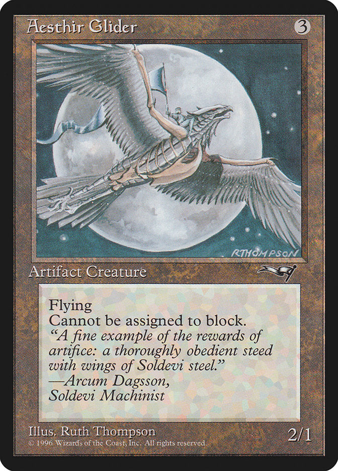 Aesthir Glider (Solo Rider) [Alliances] | Rock City Comics