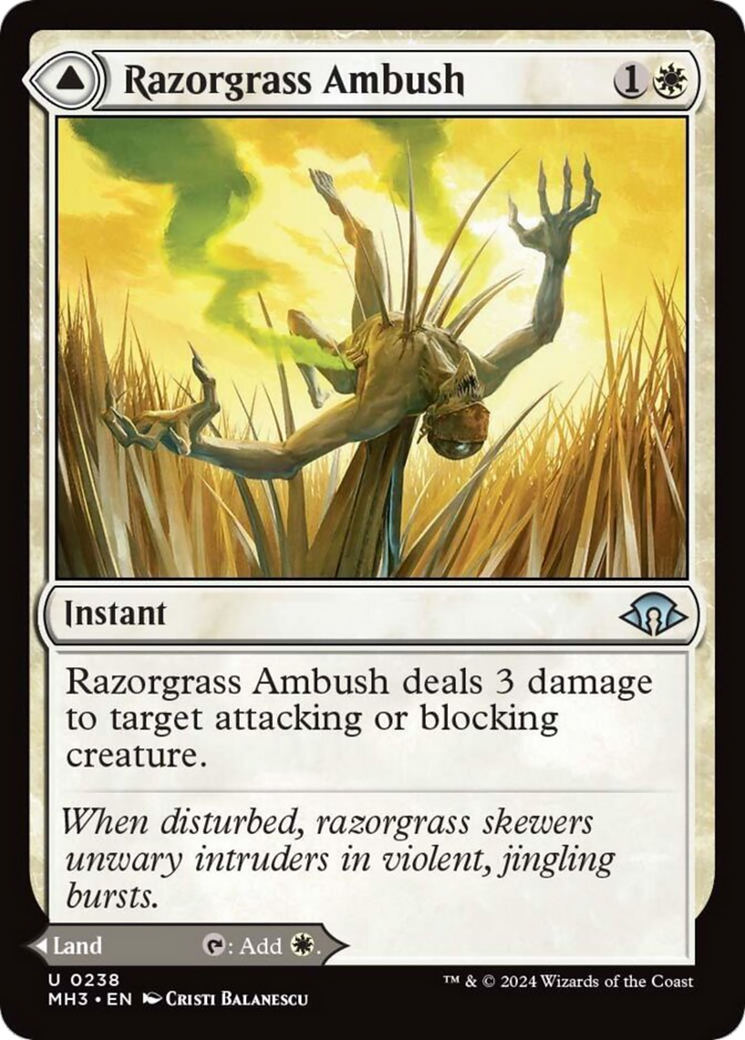 Razorgrass Ambush // Razorgrass Field [Modern Horizons 3] | Rock City Comics