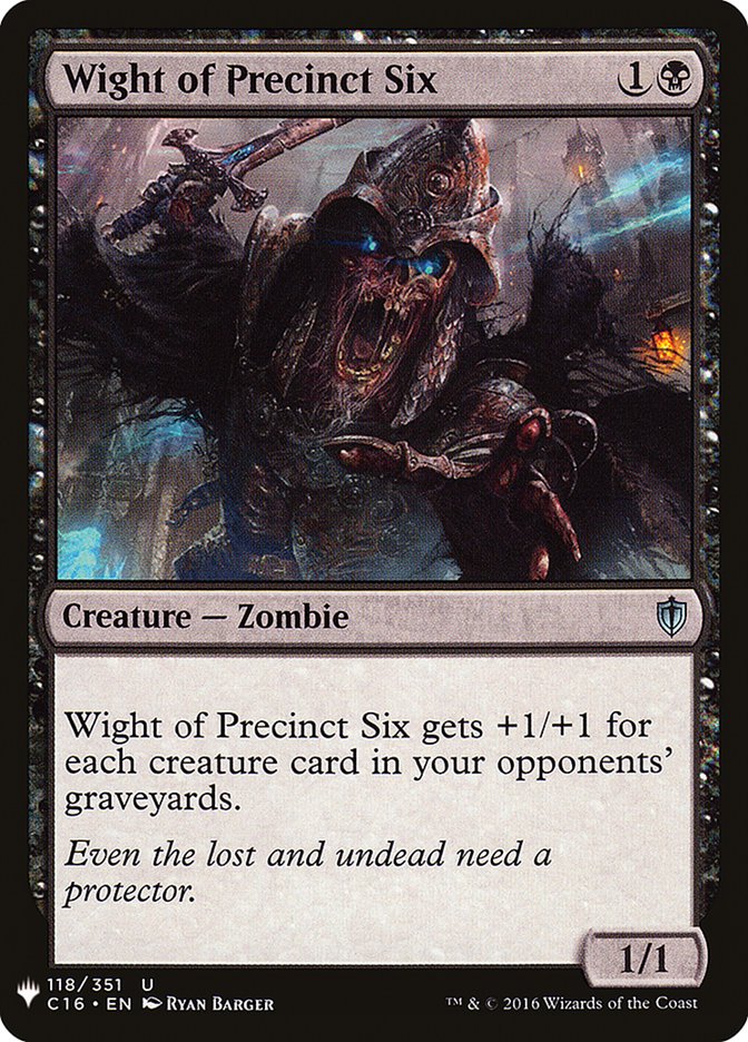 Wight of Precinct Six [Mystery Booster] | Rock City Comics