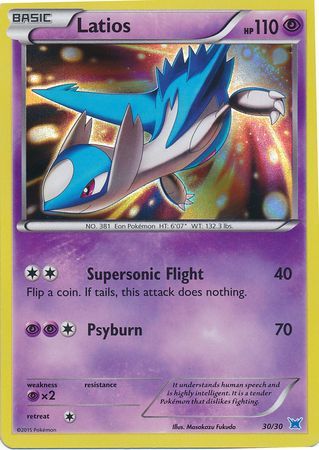 Latios (30/30) [XY: Trainer Kit 2 - Latios] | Rock City Comics