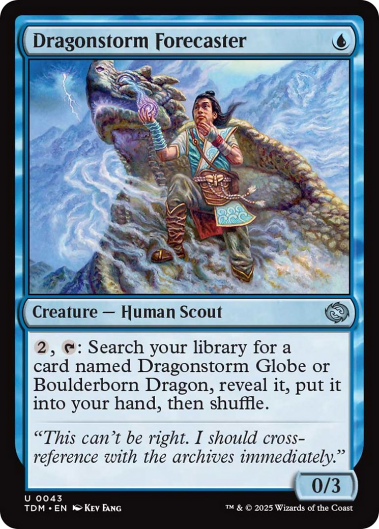 Dragonstorm Forecaster [Tarkir: Dragonstorm] | Rock City Comics