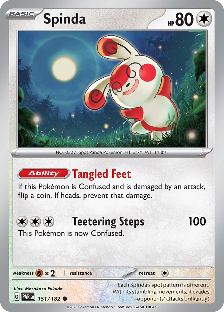 Spinda (151/182) [Scarlet & Violet: Paradox Rift] | Rock City Comics