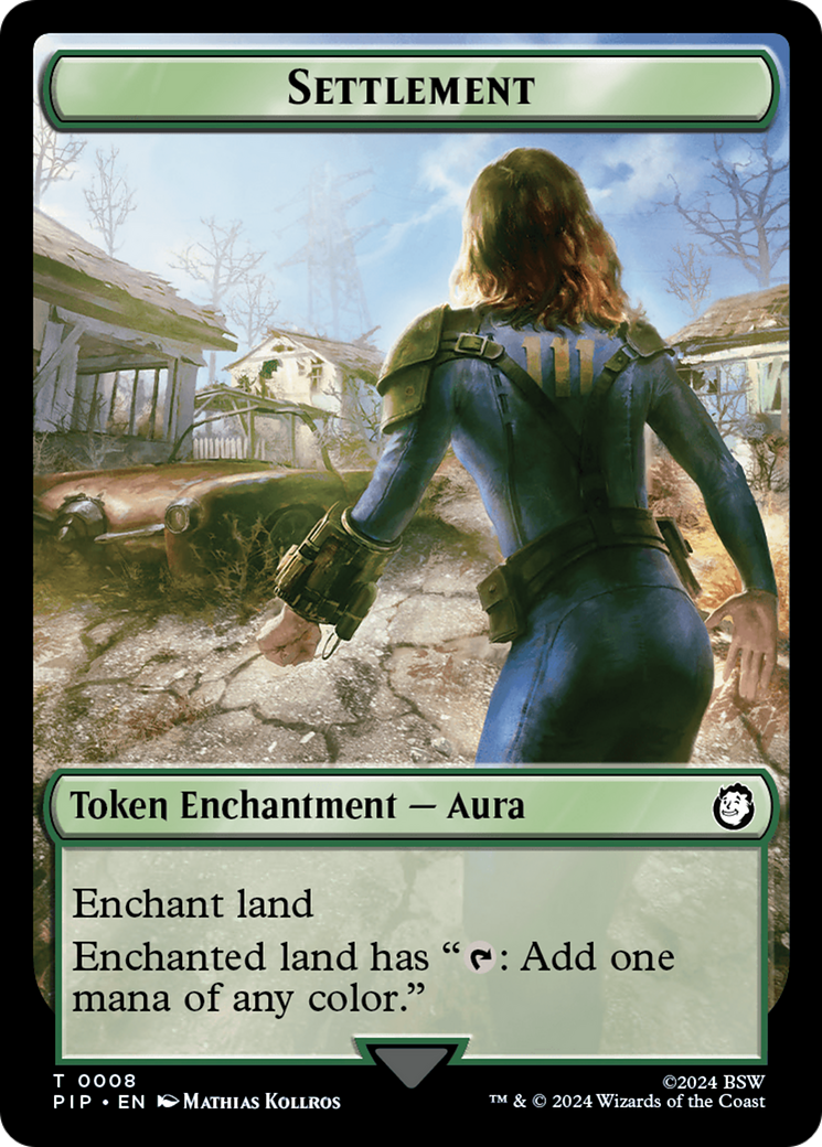 Settlement // Food (013) Double-Sided Token [Fallout Tokens] | Rock City Comics