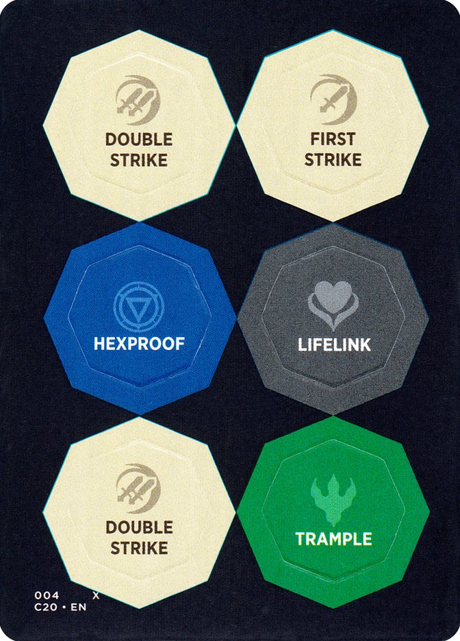 Ability Punchcard (004) [Commander 2020 Tokens] | Rock City Comics