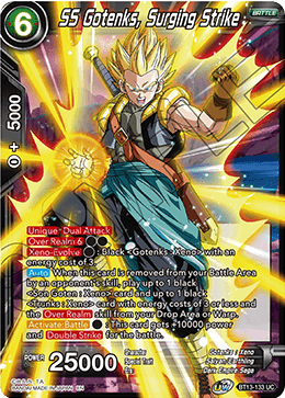 SS Gotenks, Surging Strike (Uncommon) (BT13-133) [Supreme Rivalry] | Rock City Comics