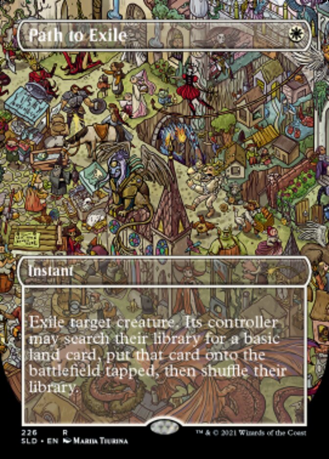 Path to Exile (Borderless) [Secret Lair Drop Series] | Rock City Comics