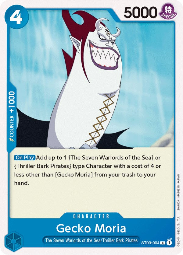 Gecko Moria [Starter Deck: The Seven Warlords of The Sea] | Rock City Comics