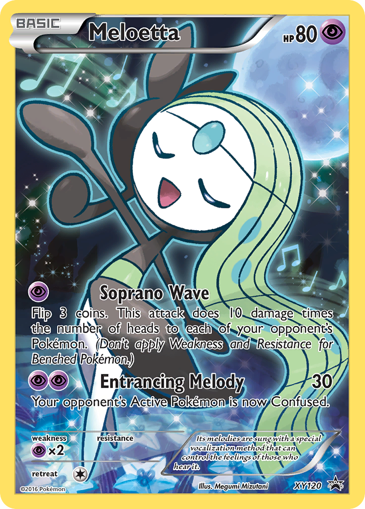 Meloetta (XY120) [XY: Black Star Promos] | Rock City Comics