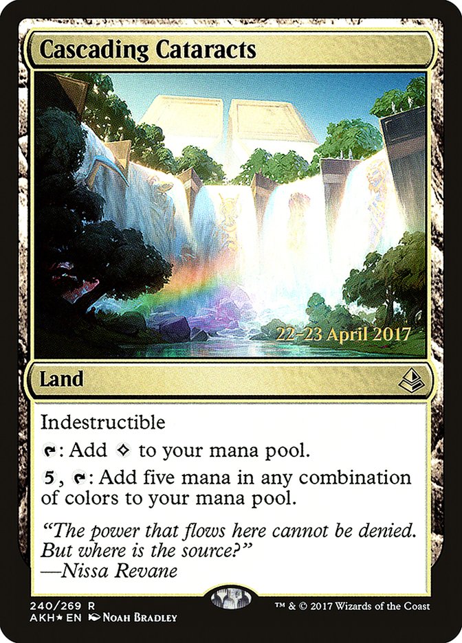 Cascading Cataracts [Amonkhet Prerelease Promos] | Rock City Comics