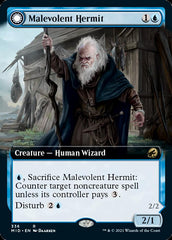 Malevolent Hermit // Benevolent Geist (Extended Art) [Innistrad: Midnight Hunt] | Rock City Comics