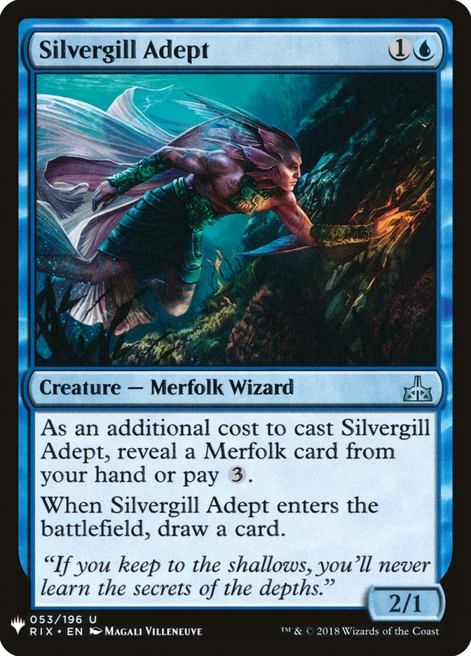 Silvergill Adept [Mystery Booster] | Rock City Comics