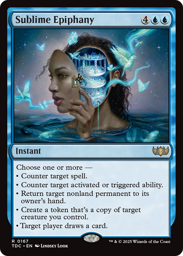 Sublime Epiphany [Tarkir: Dragonstorm Commander] | Rock City Comics