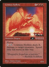 Crimson Hellkite (Oversized) [Oversize Cards] | Rock City Comics