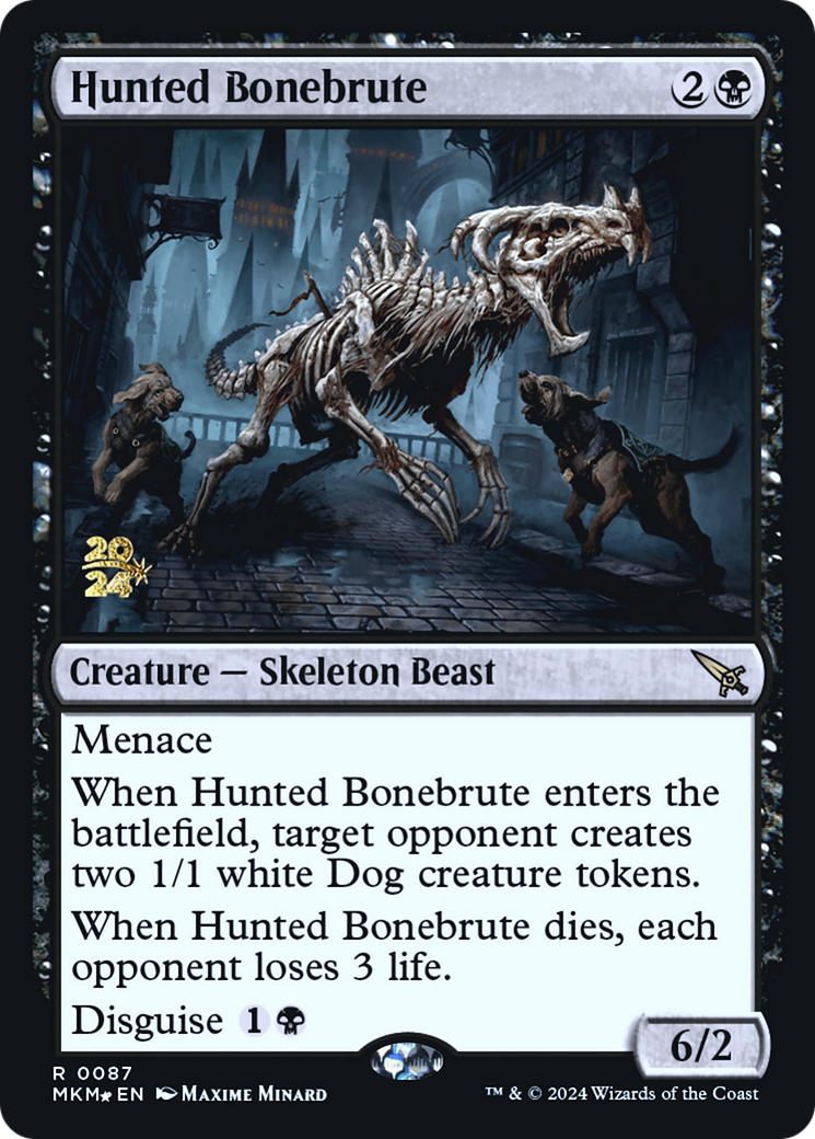 Hunted Bonebrute [Murders at Karlov Manor Prerelease Promos] | Rock City Comics