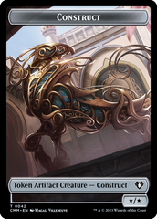 Eldrazi Spawn // Construct (0042) Double-Sided Token [Commander Masters Tokens] | Rock City Comics