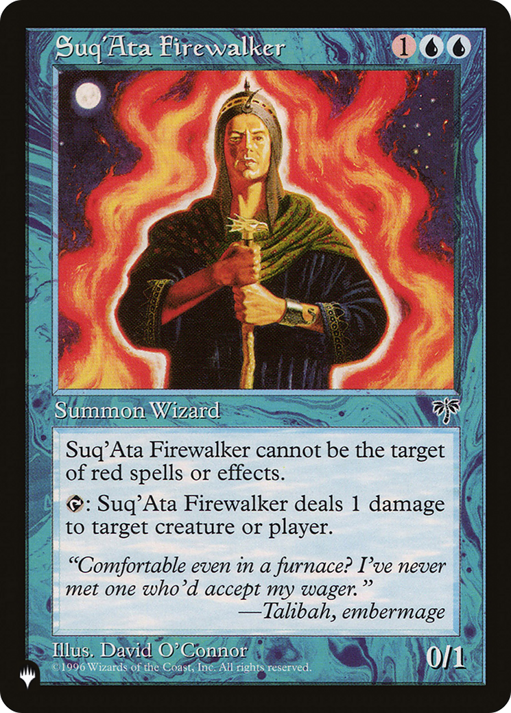 Suq'Ata Firewalker [The List Reprints] | Rock City Comics