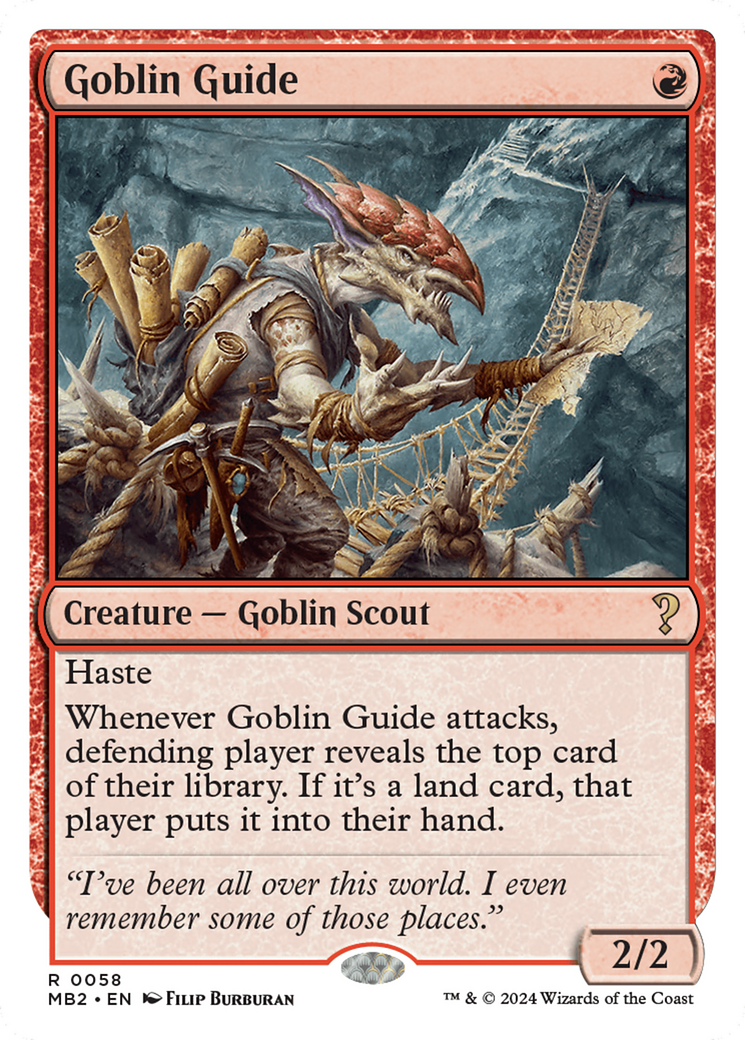 Goblin Guide [Mystery Booster 2] | Rock City Comics