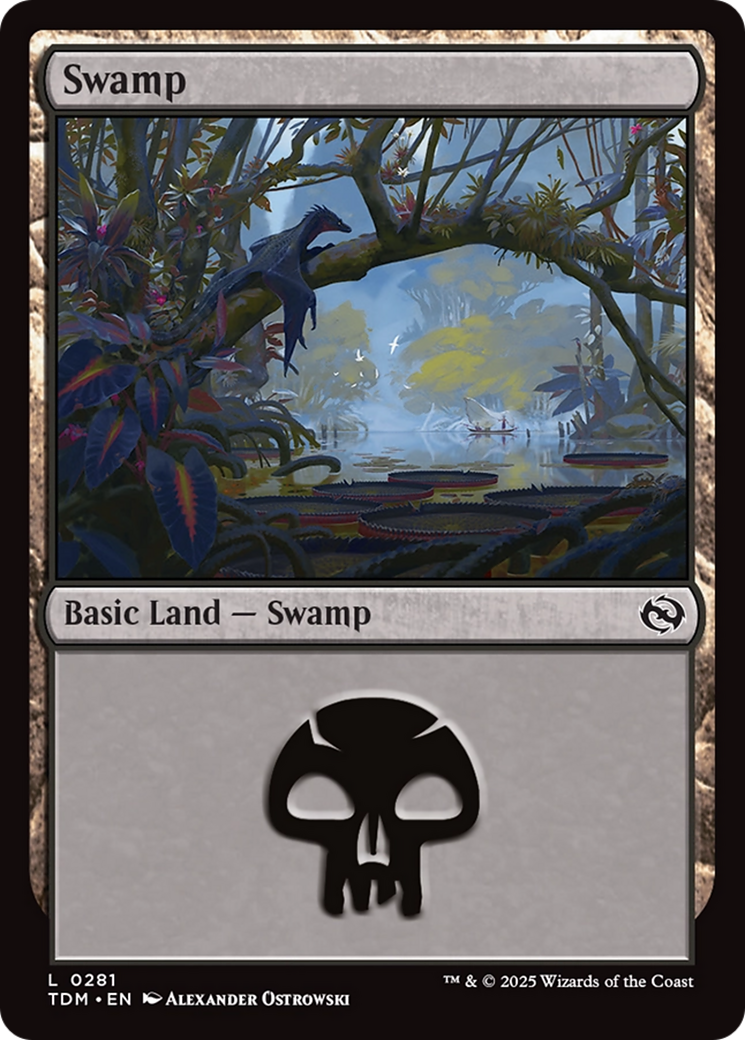 Swamp (0281) [Tarkir: Dragonstorm] | Rock City Comics