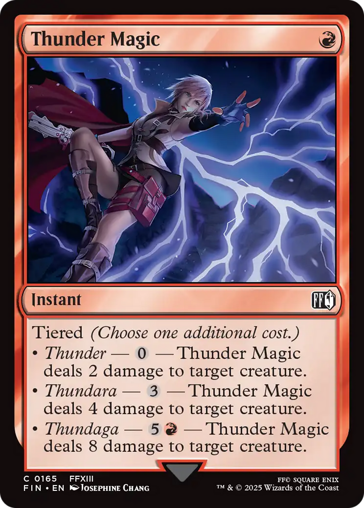 Thunder Magic [FINAL FANTASY] | Rock City Comics