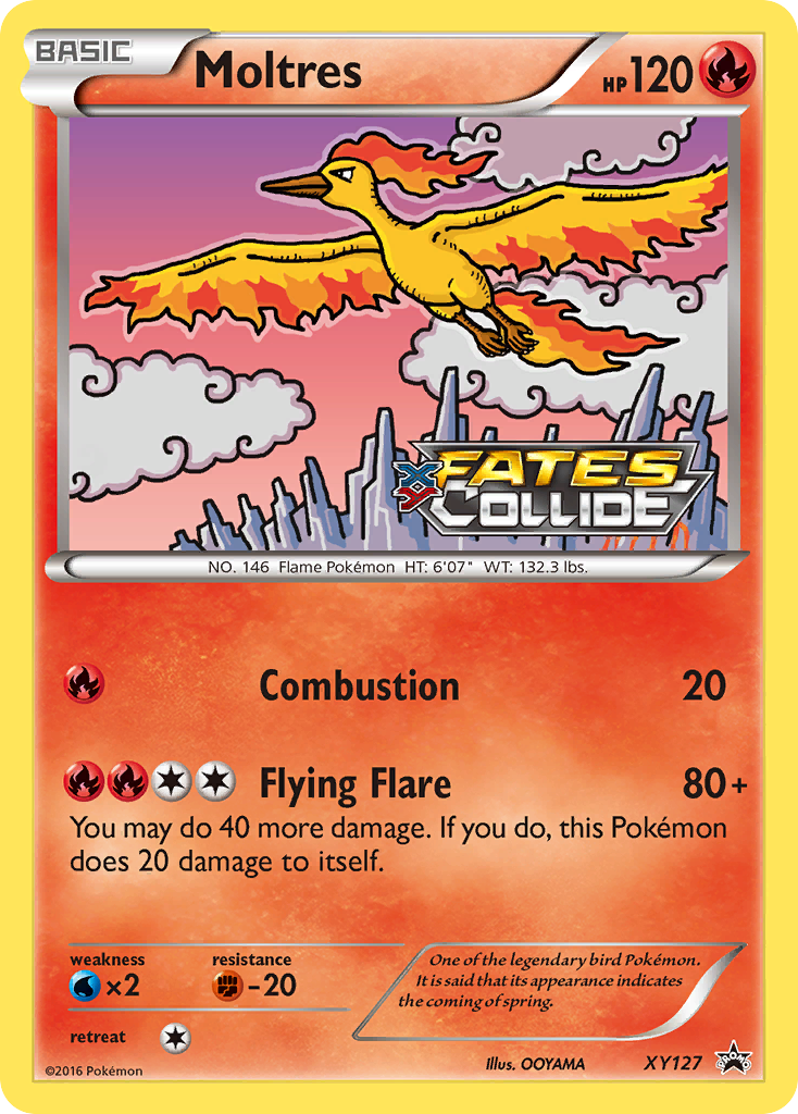 Moltres (XY127) [XY: Black Star Promos] | Rock City Comics