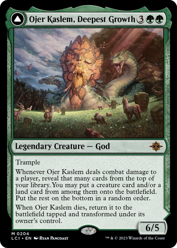 Ojer Kaslem, Deepest Growth // Temple of Cultivation [The Lost Caverns of Ixalan] | Rock City Comics