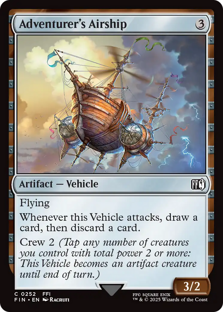 Adventurer's Airship [FINAL FANTASY] | Rock City Comics