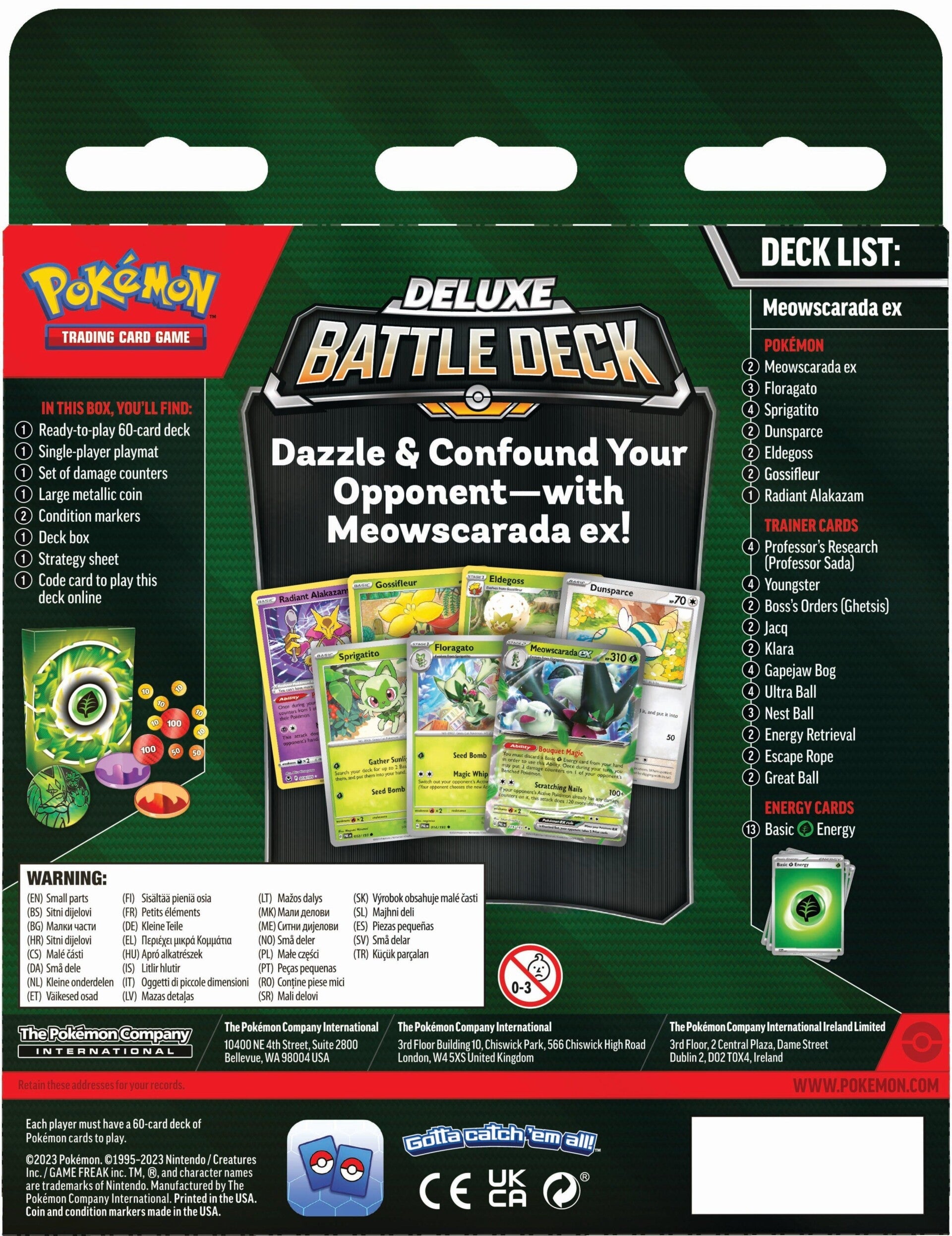 Deluxe Battle Deck (Meowscarada ex) | Rock City Comics