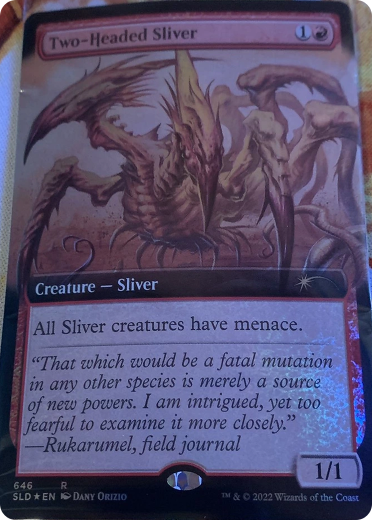 Two-Headed Sliver (Extended Art) [Secret Lair Drop Promos] | Rock City Comics