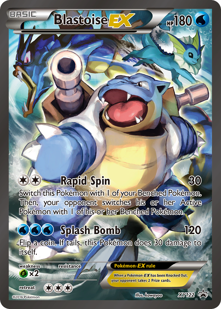 Blastoise EX (XY122) [XY: Black Star Promos] | Rock City Comics