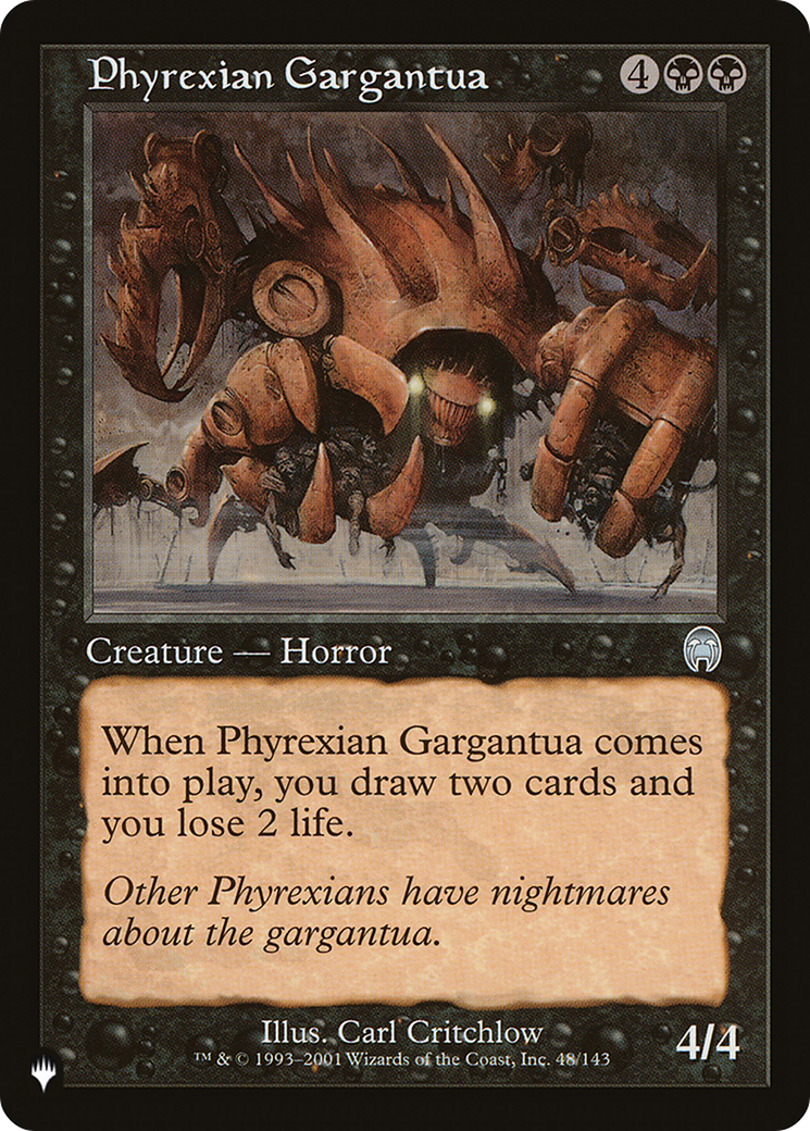 Phyrexian Gargantua [The List Reprints] | Rock City Comics