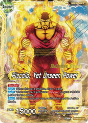 Piccolo // Piccolo, Yet Unseen Power (Fighter's Ambition Holiday Pack) (BT19-101) [Tournament Promotion Cards] | Rock City Comics