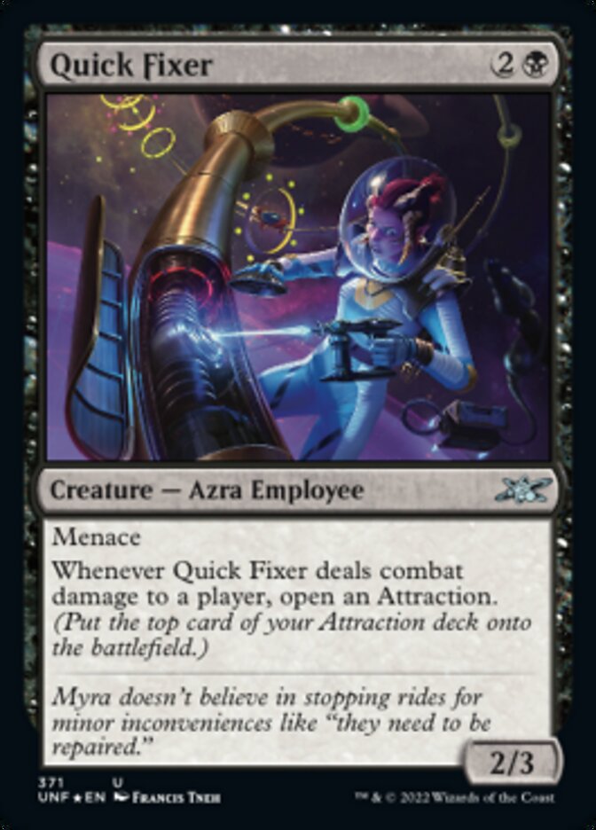 Quick Fixer (Galaxy Foil) [Unfinity] | Rock City Comics