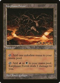 Karplusan Forest (Oversized) [Oversize Cards] | Rock City Comics