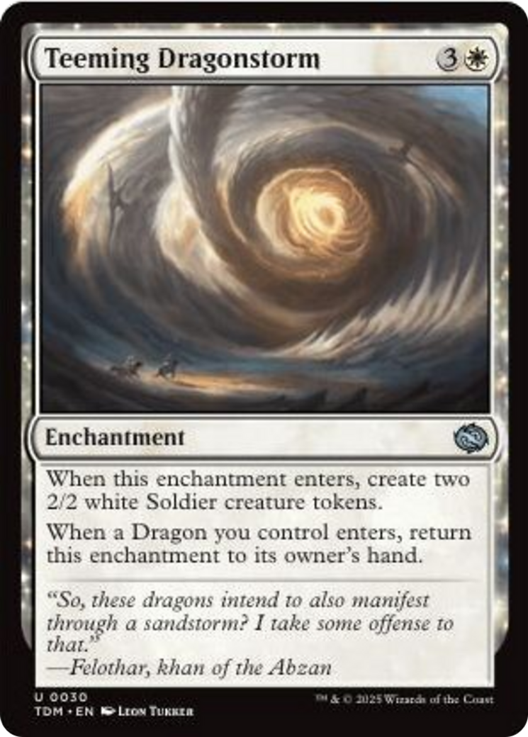 Teeming Dragonstorm [Tarkir: Dragonstorm] | Rock City Comics