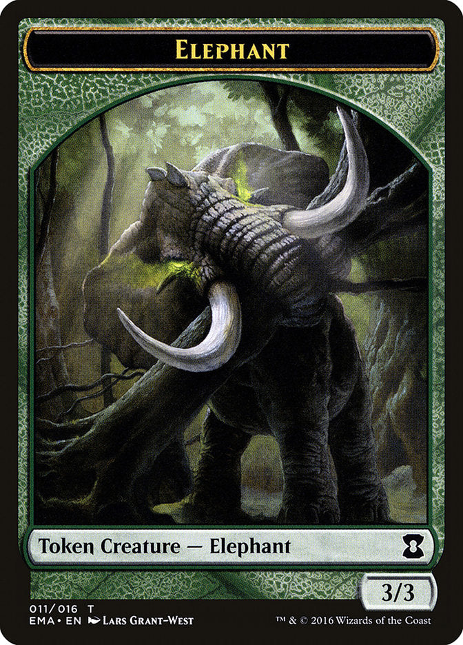 Elephant Token [Eternal Masters Tokens] | Rock City Comics