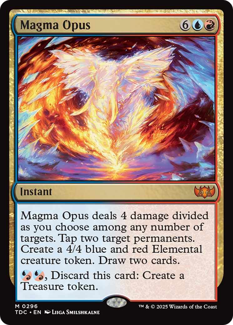 Magma Opus [Tarkir: Dragonstorm Commander] | Rock City Comics