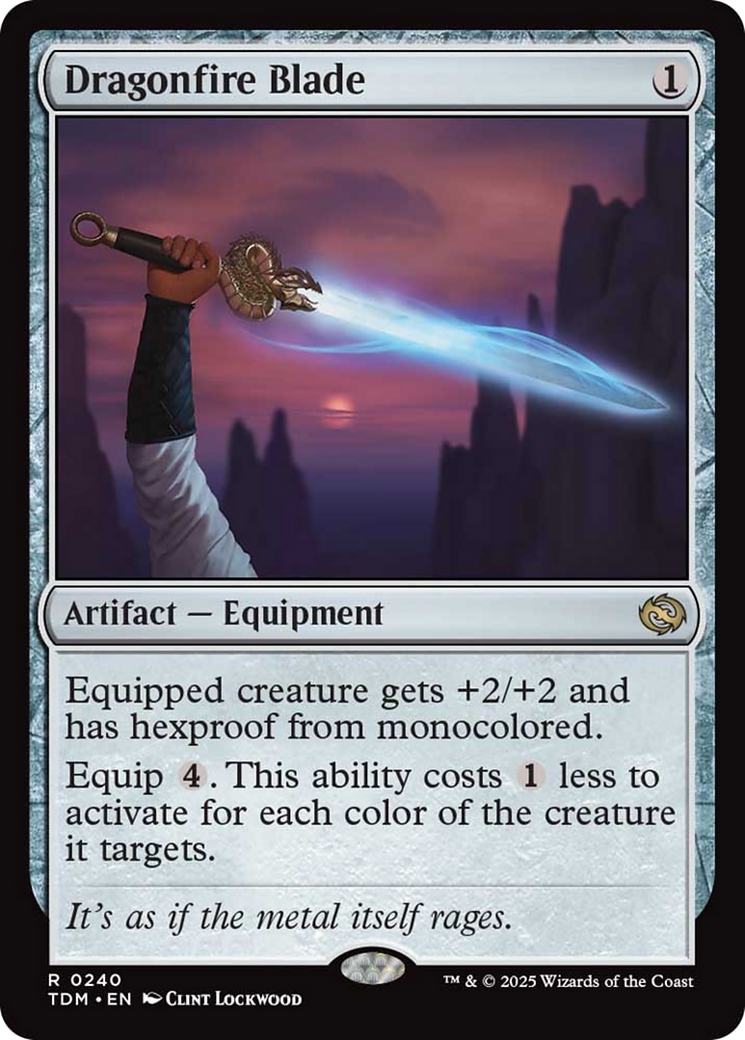 Dragonfire Blade [Tarkir: Dragonstorm] | Rock City Comics