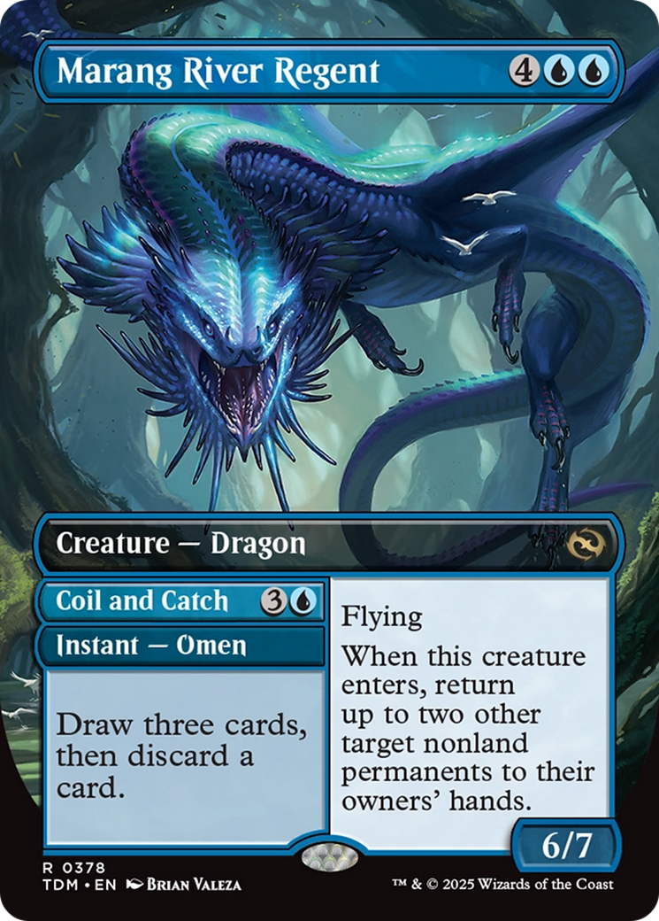 Marang River Regent (Borderless) [Tarkir: Dragonstorm] | Rock City Comics