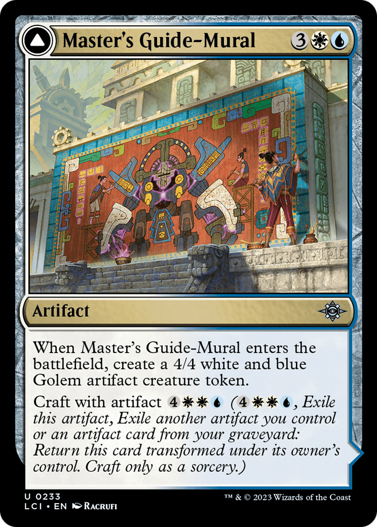 Master's Guide-Mural // Master's Manufactory [The Lost Caverns of Ixalan] | Rock City Comics