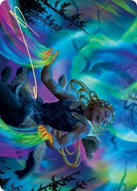 Esika, God of the Tree Art Card (Gold-Stamped Signature) [Kaldheim Art Series] | Rock City Comics