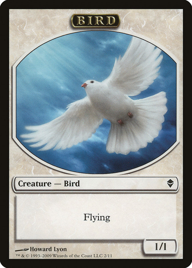 Bird Token [Zendikar Tokens] | Rock City Comics