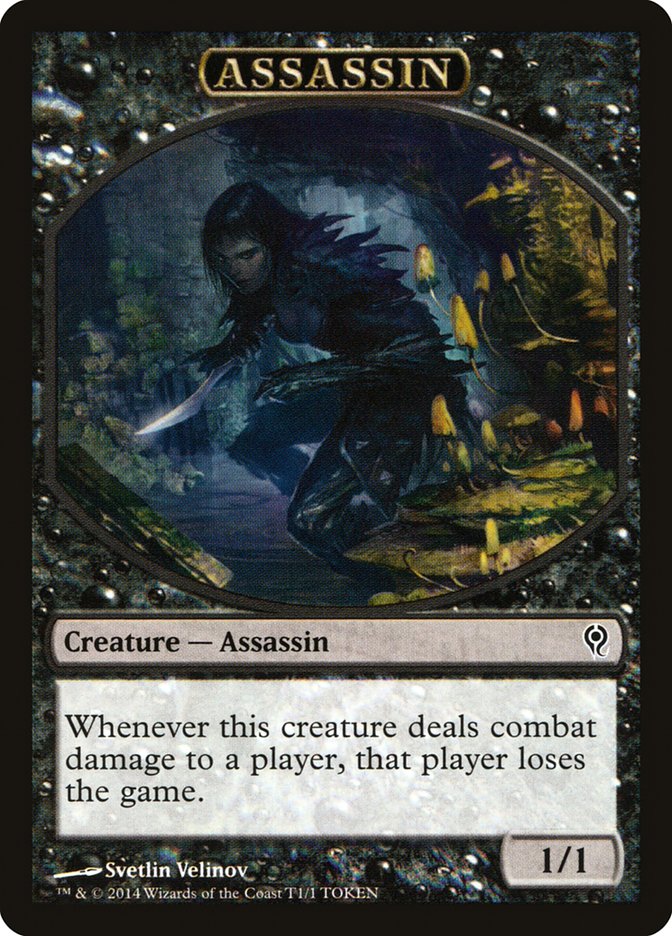 Assassin Token [Duel Decks: Jace vs. Vraska Tokens] | Rock City Comics