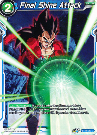 Final Shine Attack (BT11-060) [Vermilion Bloodline 2nd Edition] | Rock City Comics